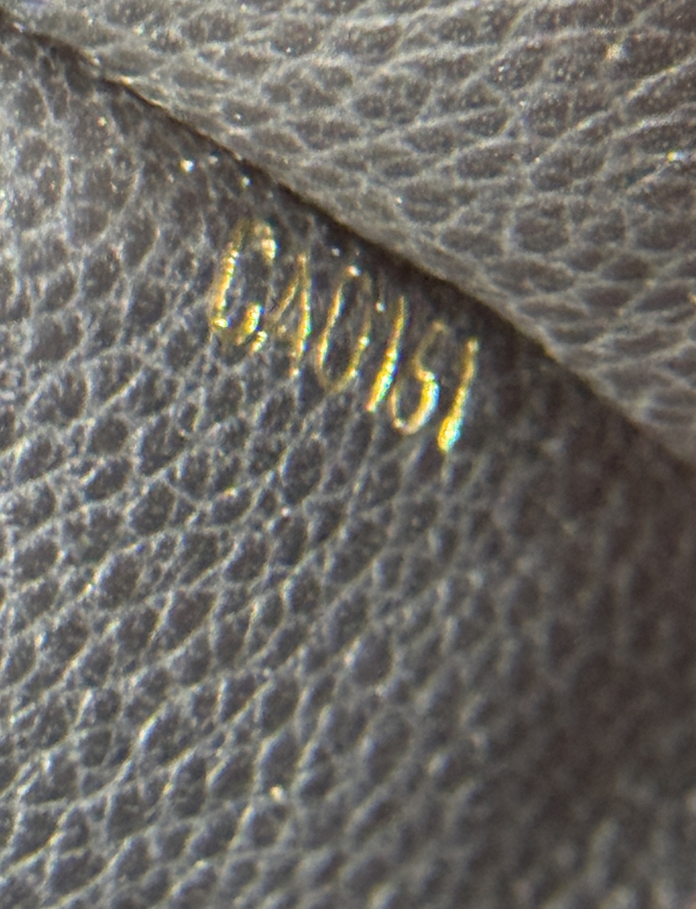 Louis Vuitton Wallet Long Continental LV Empreinte Logo Black Leather Gold Zip - Picture 8 of 8